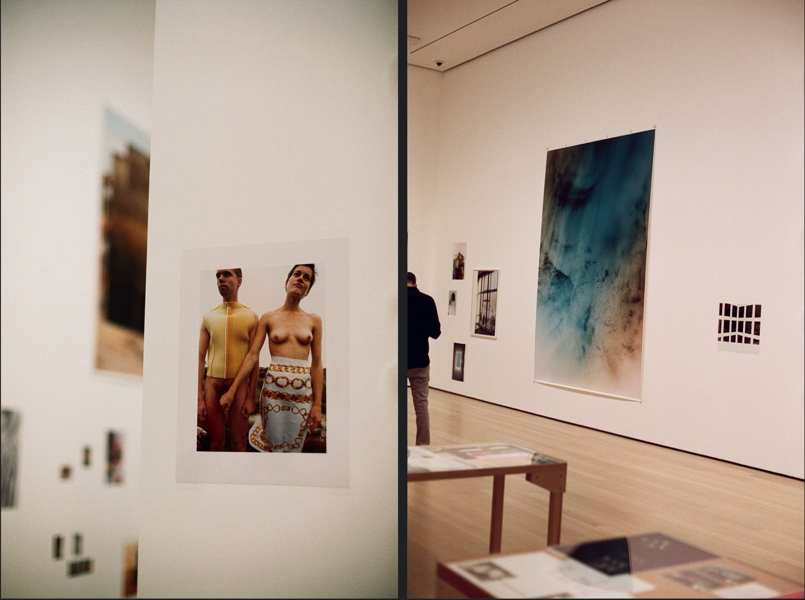 In Wolfgang Tillmans’s MoMA exhibition *To look without fear*, constellations of images grouped on walls and tabletops as photocopies, color or black-and-white photographs, and video projections reflect the artist’s perception of his own environment—and the world he wants to live in.